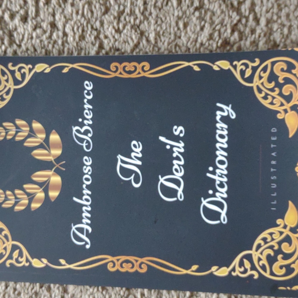 The Devil's Dictionary.. Satire
